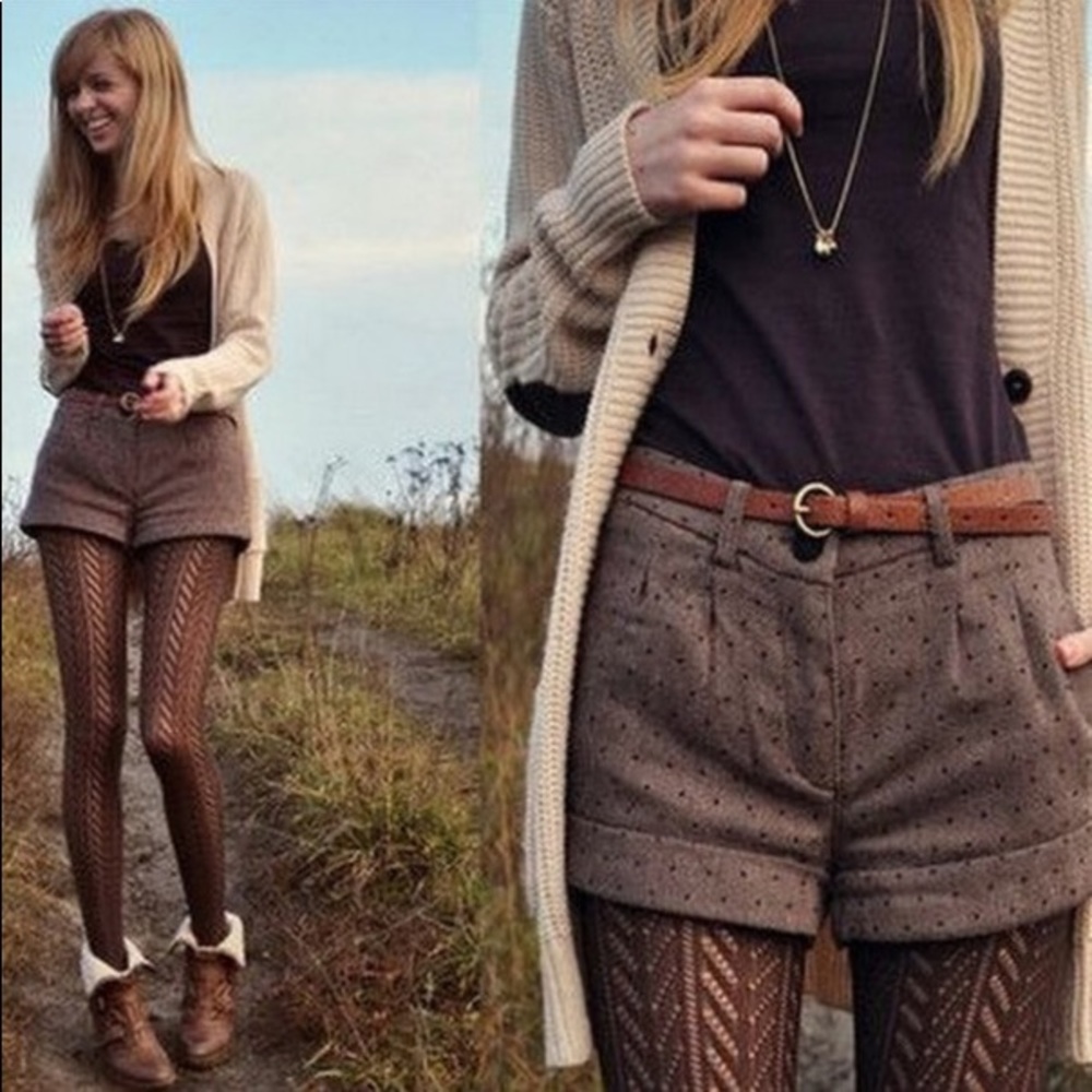 Vince Wool Trouser Short